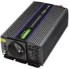 Conversor de tensão QOLTEC Monolith 600 MS Wave 12V para 230V 600W, onda pura/senoidal ou modificada conforme indicado