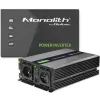 Conversor de tensão QOLTEC Monolith 4000 MS Wave 12V para 230V 2000/4000W com USB