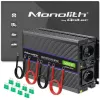 Conversor de tensão QOLTEC Monolith 4000 MS Wave 12V para 230V 2000/4000W com USB