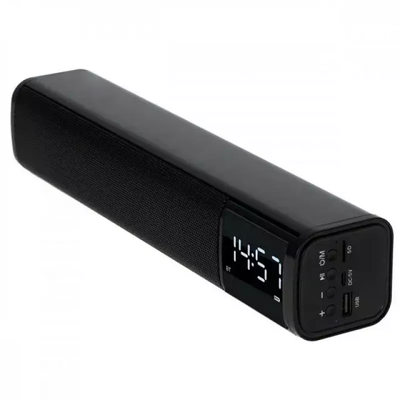 Altifalante Bluetooth portátil Adler AD 1191 5W, sem fios, compacto, preto