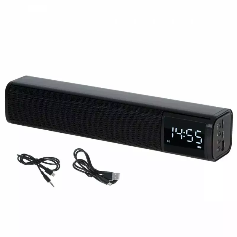 Altifalante Bluetooth portátil Adler AD 1191 5W, sem fios, compacto, preto