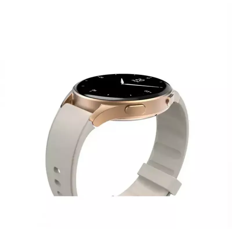 Smartwatch Hama 8900 3,3 cm (1,3 polegadas) AMOLED 42 mm Digital 466 x 466 píxeis ecrã tátil dourado GPS (satélite)