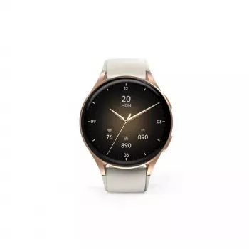 Smartwatch Hama 8900 3,3 cm (1,3 polegadas) AMOLED 42 mm Digital 466 x 466 píxeis ecrã tátil dourado GPS (satélite)