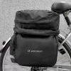 Bolsa de bicicleta Wozinsky WBB13BK 60L preta universal – bolsa de bagageiro, capacidade 60 L