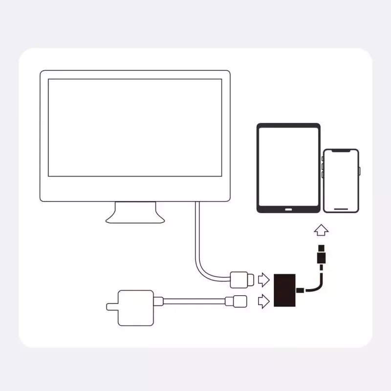 Adaptador Lightning para HDMI Joyroom S-H141 — Lightning (Apple) para HDMI FullHD 1080p 60 Hz, branco