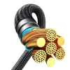 Cabo USB-C para 2× USB-C Joyroom SA21-1T2 100W 1,5m (preto)