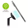 Suporte 3-em-1 extensível mophie carregador MagSafe para interiores USB smartphone smartwatch auscultadores