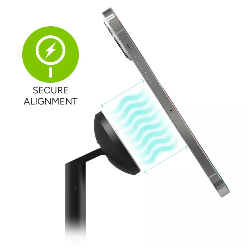 Suporte 3-em-1 extensível mophie carregador MagSafe para interiores USB smartphone smartwatch auscultadores