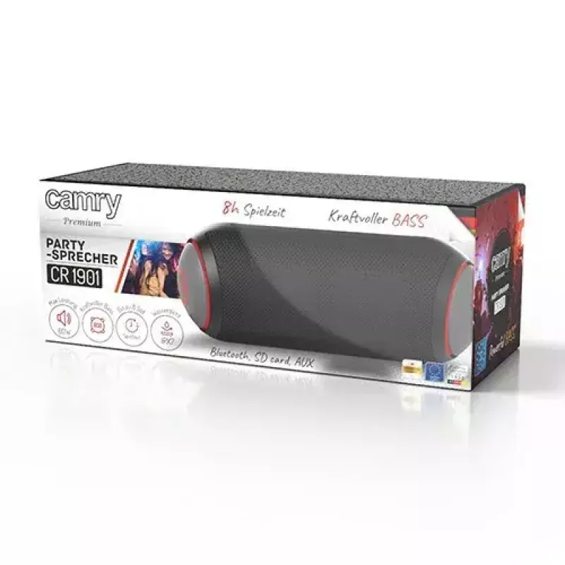 Altifalante portátil Camry CR 1901 preto