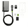 Estação de carregamento para veículos elétricos Green Cell EVGC021A2275 22000W montagem na parede cinzento alumínio