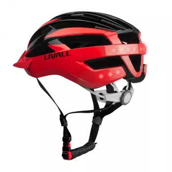 Capacete de proteção Livall MT1 Neo — casco rígido, acabamento brilhante