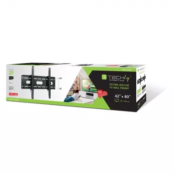 Suporte de parede inclinável Techly para TV LED LCD 42-80