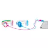 buddy phones Galaxy lilás — auscultadores over-ear para crianças, arco de cabeça ajustável, volume limitado