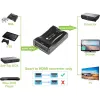 Techly IDATA SCART-HDMI3 conversor AV de Euro SCART para HDMI, 720p/1080p