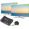 Techly IDATA SCART-HDMI3 conversor AV de Euro SCART para HDMI, 720p/1080p