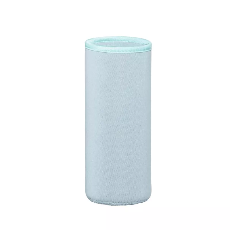 Garrafa de água Xavax 00181598 — 450 ml vidro borossilicato com capa de silicone, azul transparente