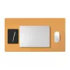 Tapete de secretária rato Native Union DESK-MAT-BLKKFT 650×360 mm poliéster poliuretano base antiderrapante preto laranja