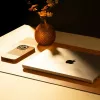 Tapete de secretária rato Native Union DESK-MAT-BLKKFT 650×360 mm poliéster poliuretano base antiderrapante preto laranja