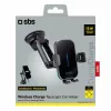 Suporte ativo para automóvel SBS Mobile TESUPEXTWIR15W para telemóveis, preto