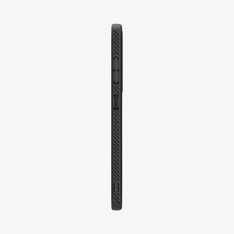 Capa Spigen Galaxy S25 Liquid Air preto mate monocromático