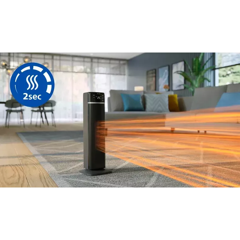 Termoventilador cerâmico Philips 5000 Series Smart Tower