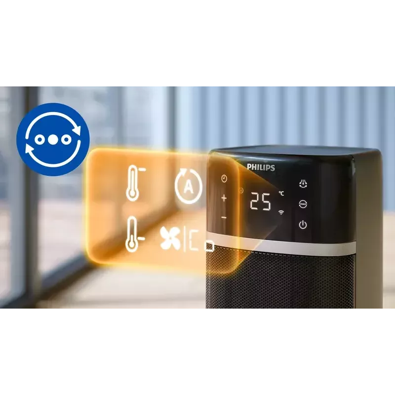 Termoventilador cerâmico Philips 5000 Series Smart Tower