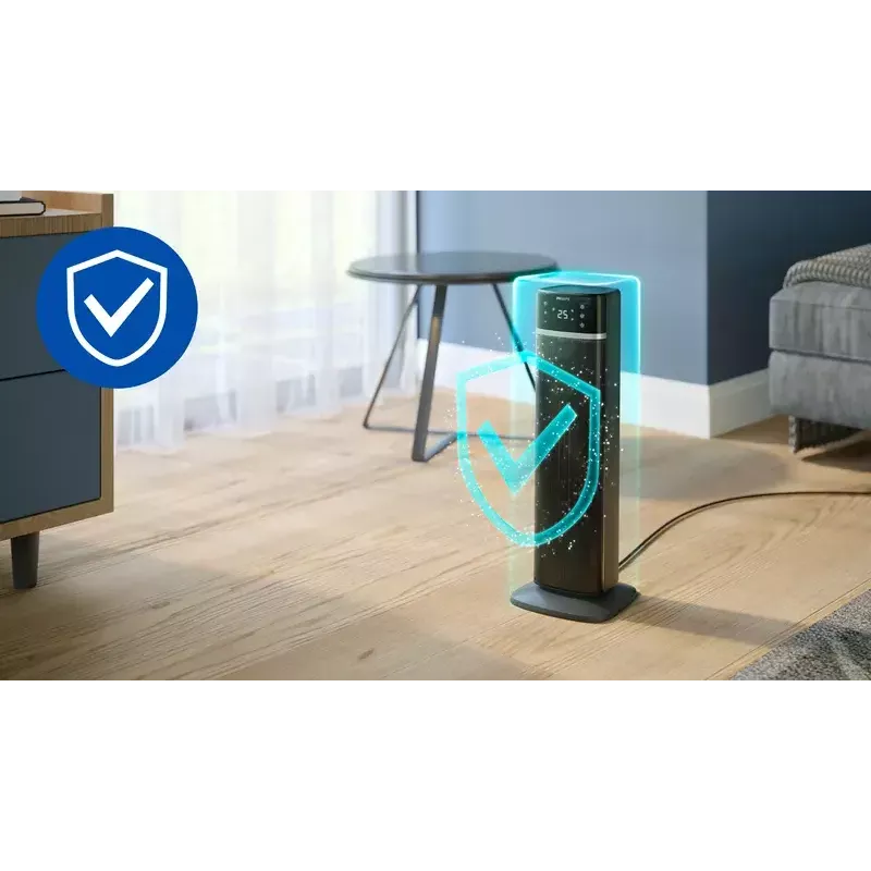 Termoventilador cerâmico Philips 5000 Series Smart Tower
