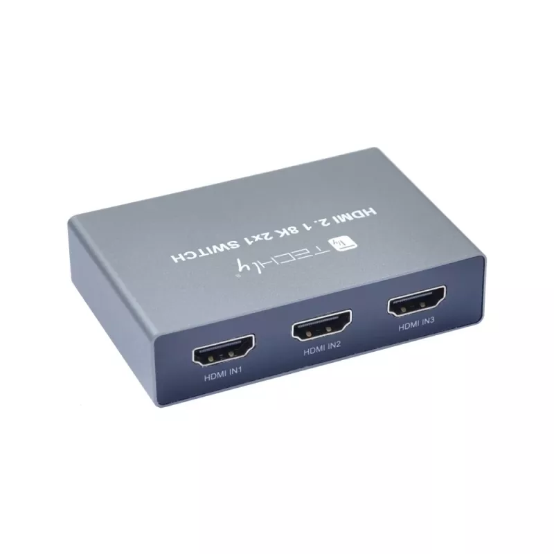 Comutador de vídeo Techly IDATA HDMI-2138KT HDMI 60Hz 2m