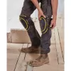 Joelheiras de segurança Stanley FATMAX FMST82961-1 amarelo preto espuma plástico elástico nylon