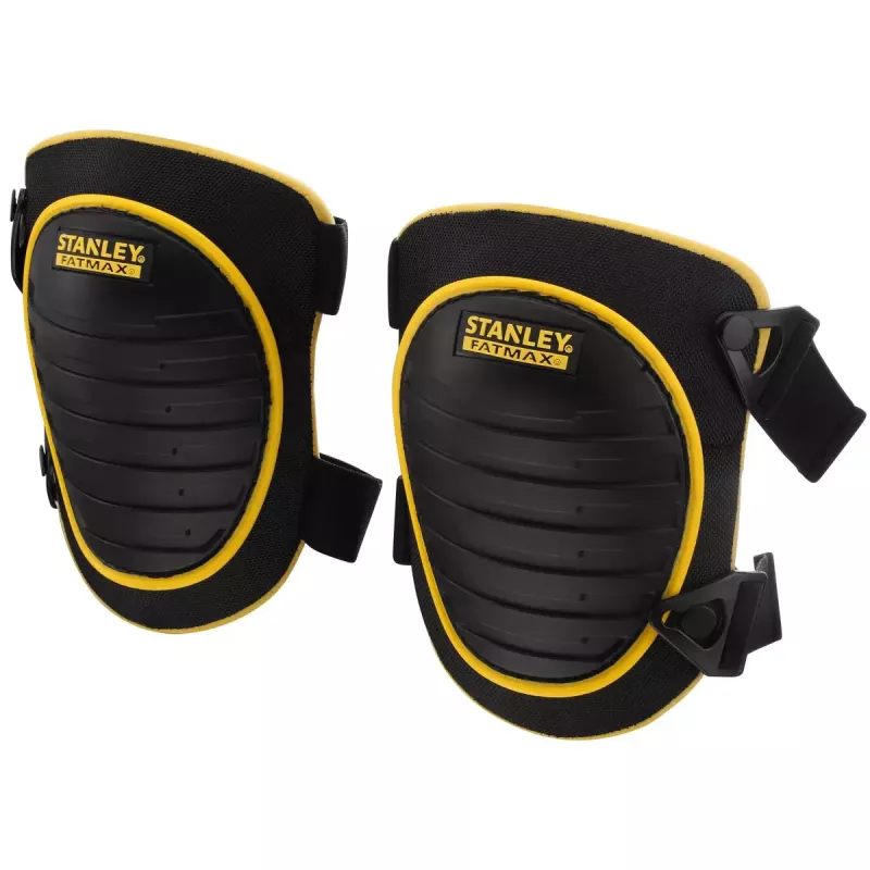 Joelheiras de segurança Stanley FATMAX FMST82961-1 amarelo preto espuma plástico elástico nylon