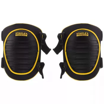 Joelheiras de segurança Stanley FATMAX FMST82961-1 amarelo preto espuma plástico elástico nylon