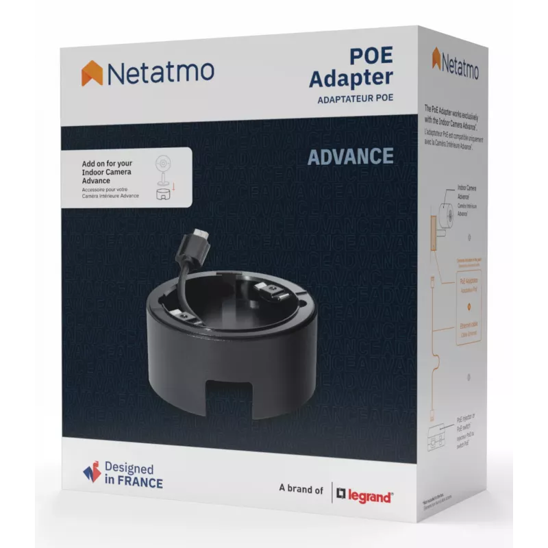 Netatmo NPC-POE-B acessório para câmara de segurança adaptador PoE