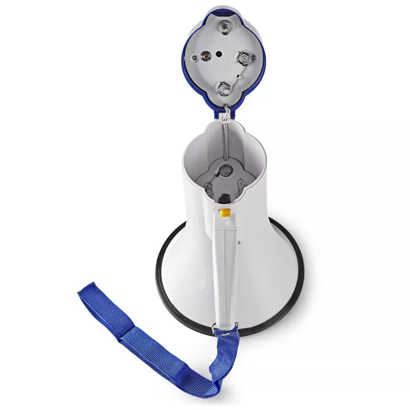 Megafone Nedis MEPH150WT branco azul 15 W alcance 150 m