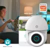 Câmara de vigilância IP dome Nedis WIFICO22CWT 1920 x 1080 píxeis