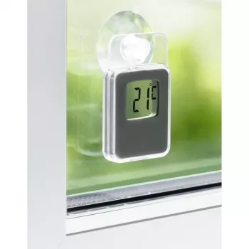 Hama 00186397 termómetro ambiente termómetro eletrónico ambiente interior/exterior cinzento