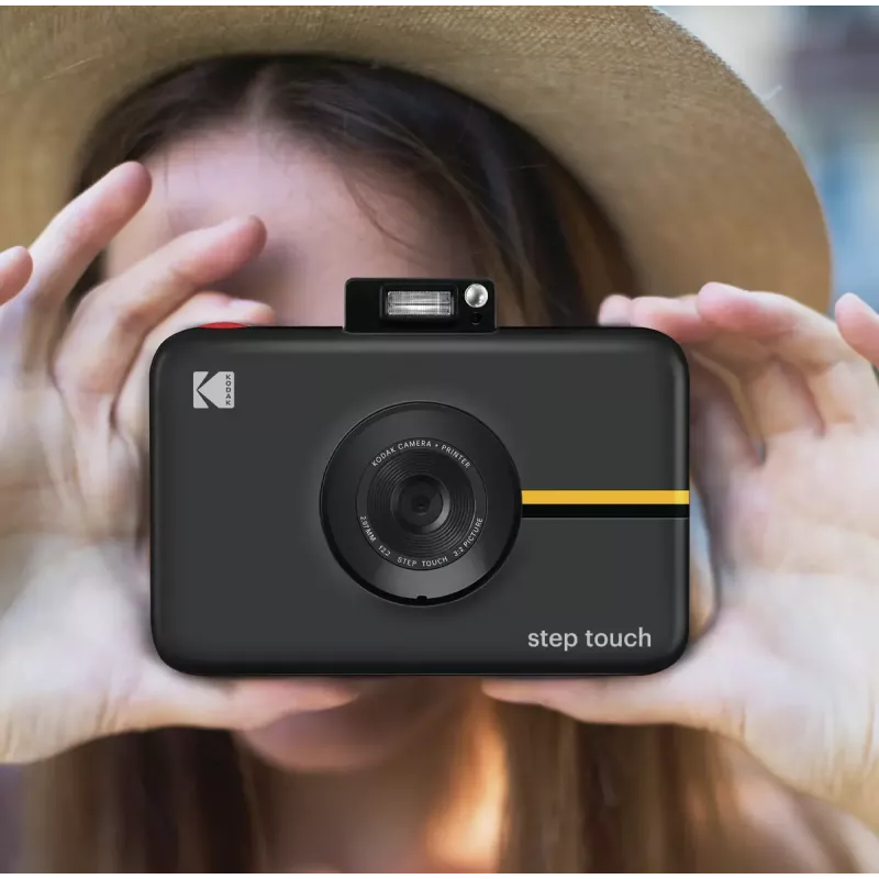 Impressora fotográfica instantânea Kodak Step Touch 50 x 76 mm branca