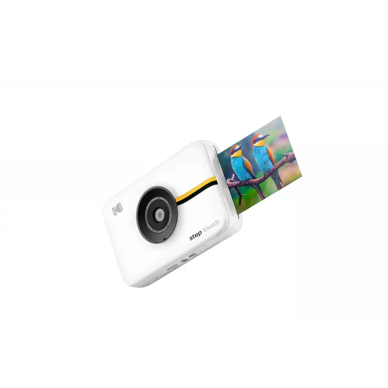 Impressora fotográfica instantânea Kodak Step Touch 50 x 76 mm branca