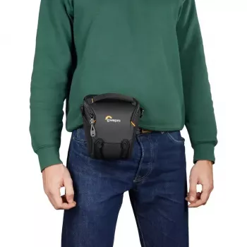 Bolsa de cinto Lowepro Adventura TLZ 20 III preta com alça de ombro