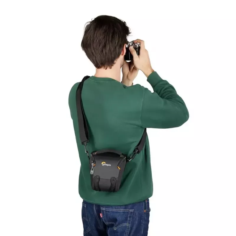 Bolsa de cinto Lowepro Adventura TLZ 20 III preta com alça de ombro