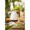 Adler AD 1343 chaleira elétrica, 1,5 l, 1850 W, aço inoxidável, Strix, branca
