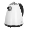 Adler AD 1343 chaleira elétrica, 1,5 l, 1850 W, aço inoxidável, Strix, branca