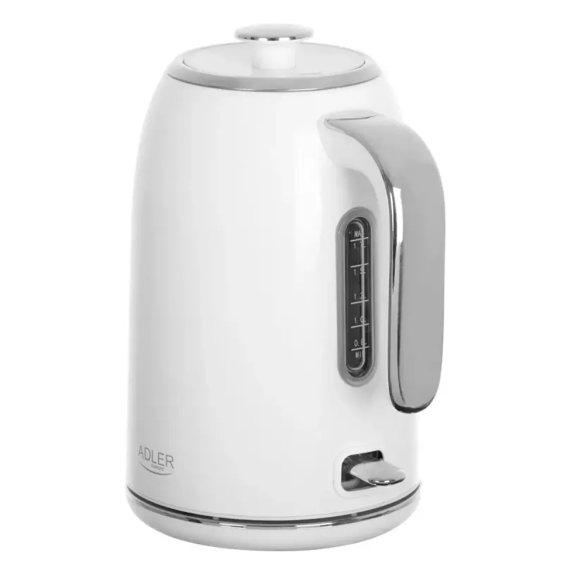 Chaleira elétrica Adler 1,7 L 2200 W branca