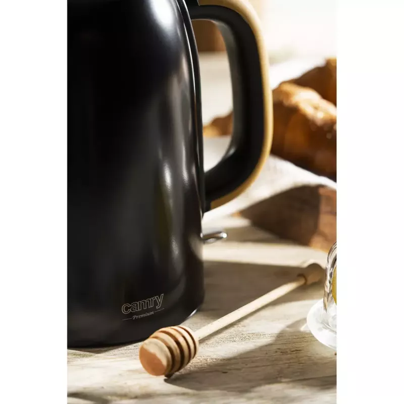 Chaleira elétrica Adler 1,7 L 2200 W preta