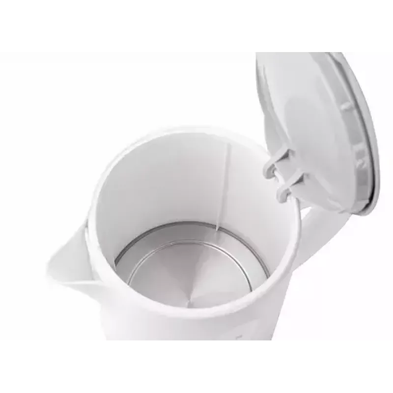 Chaleira elétrica Adler AD 1244 — 2,5 L, 2200 W, branca, resistência oculta