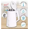 Chaleira elétrica Adler 1,7 l 1850 W branca