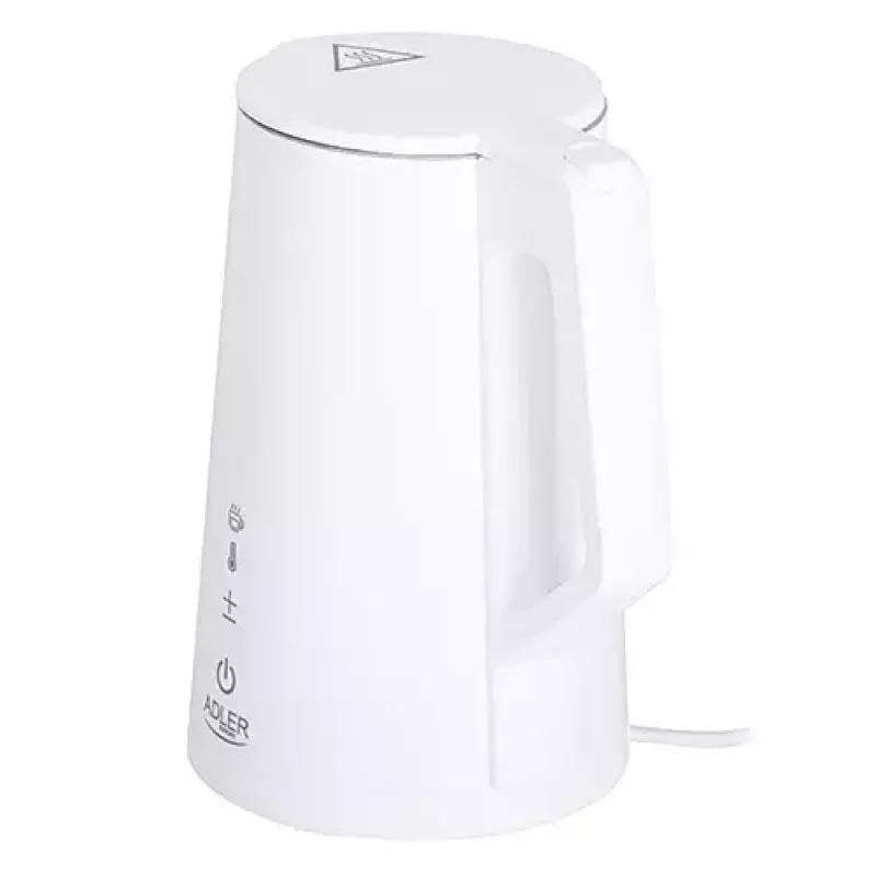 Chaleira elétrica Adler 1,7 l 1850 W branca