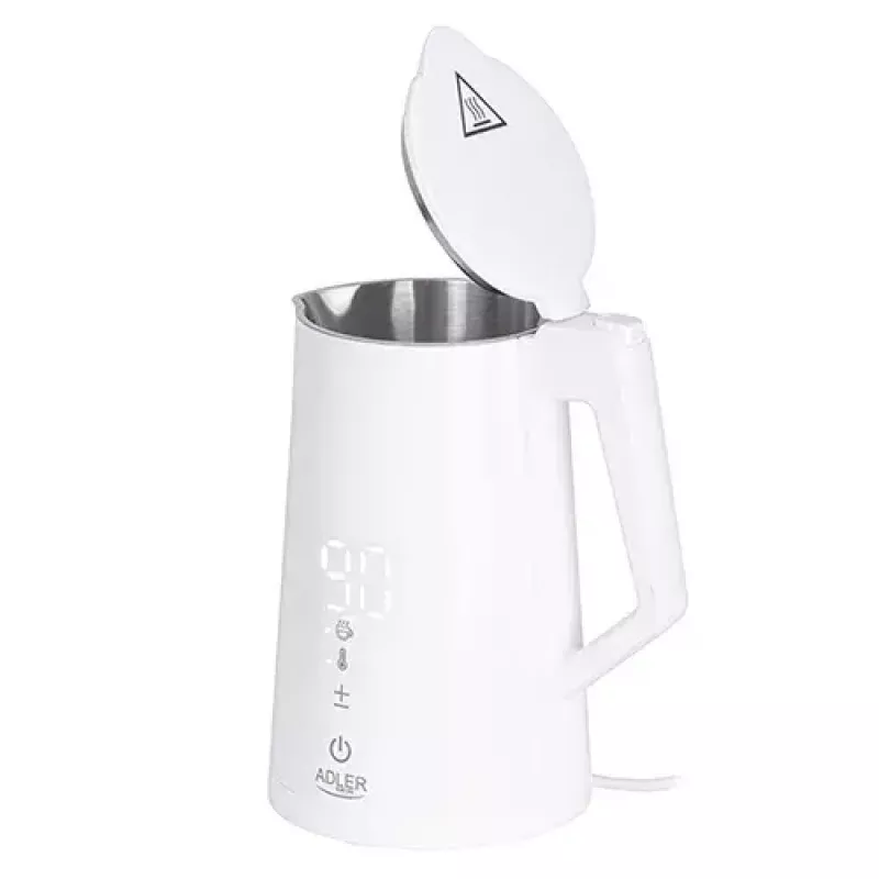 Chaleira elétrica Adler 1,7 l 1850 W branca