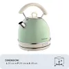 Chaleira elétrica ARIETE Vintage A2877/04 verde-clara