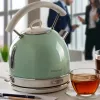 Chaleira elétrica ARIETE Vintage A2877/04 verde-clara