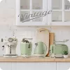Chaleira elétrica ARIETE Vintage A2877/04 verde-clara